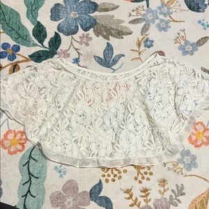 Lace Top - dress sleeves